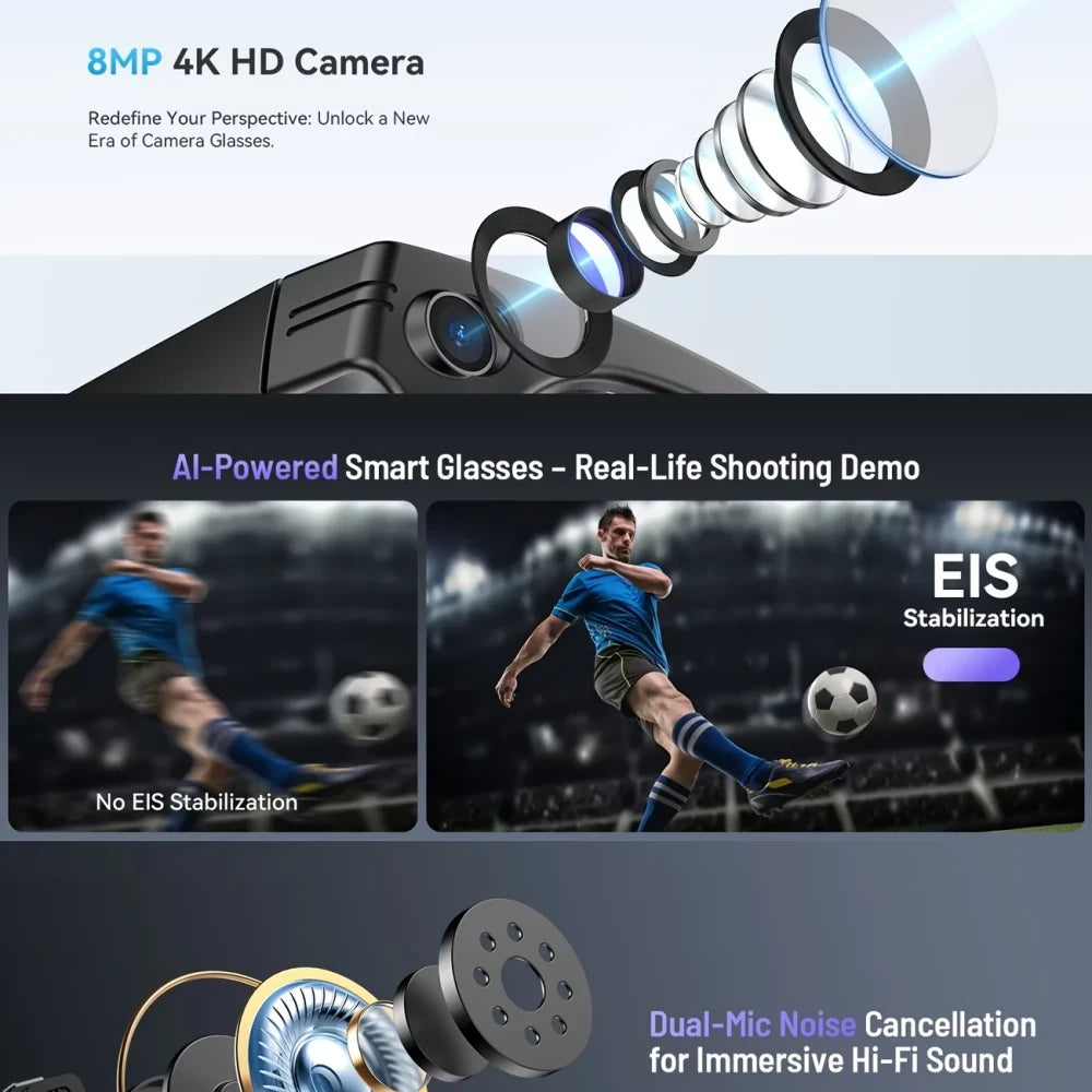 AI Smart Video Glasses